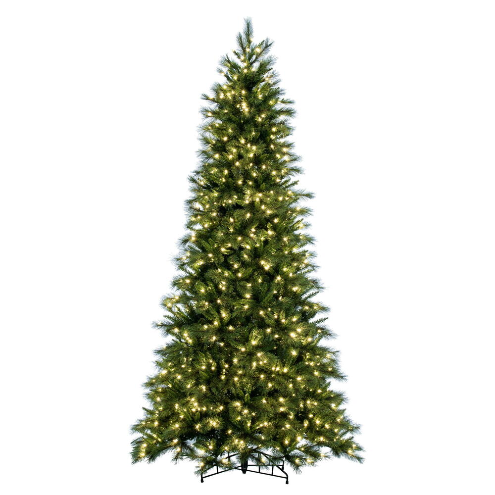 9' x 57" Brighton Pine Artificial Christmas Tree with Warm White Dura-lit LED Lights