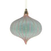 4" Light Green Onion Ornament