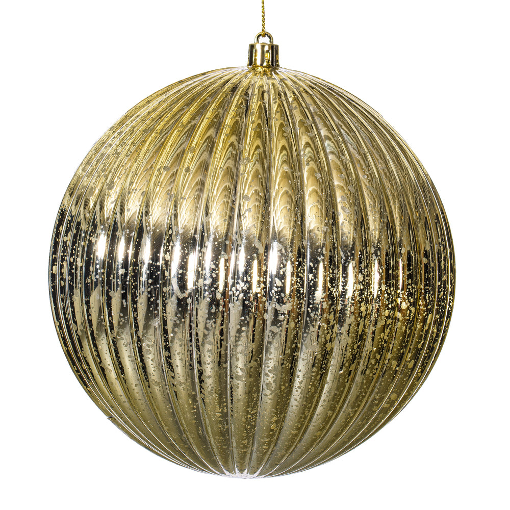 6" Champagne Mercury Lined Ball