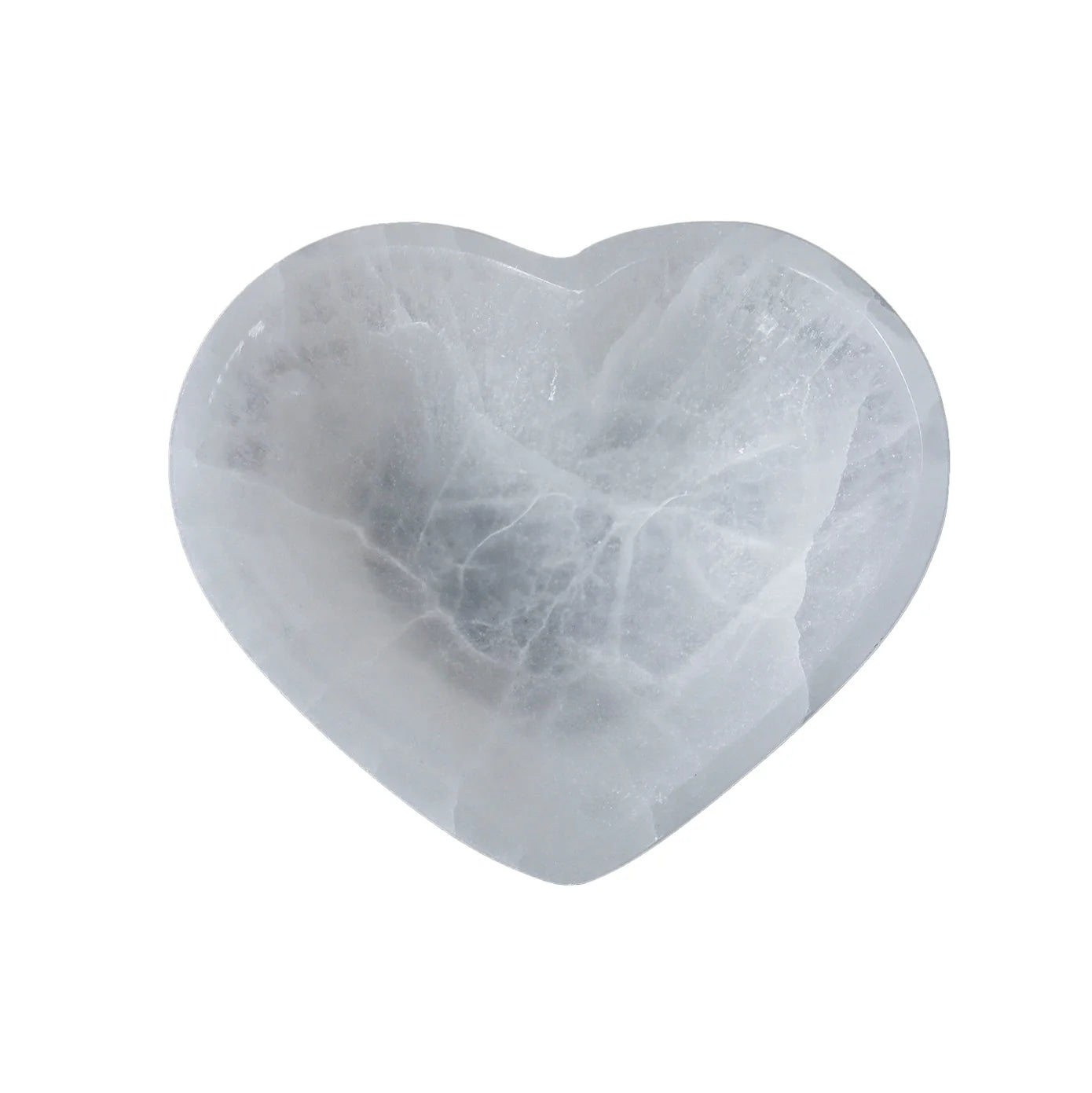 Selenite Heart Bowl (Medium)