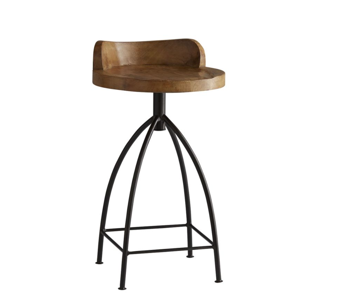 Henson Stool in Sandblast Antique Wax
