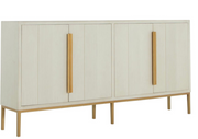 Robinson Sideboard - Sesame White Stained Gold