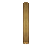 Blok Large Brass Pendant