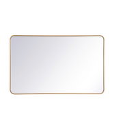 Evermore 30" x 48" Mirror in Brass