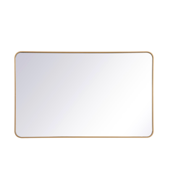 Evermore 30" x 48" Mirror in Brass