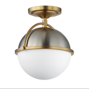 Duke 1-Light Semi Flush Mount