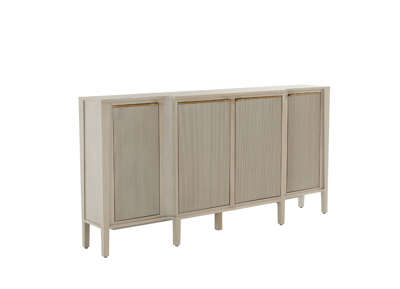 Leary Sideboard - Gray - Light Gray Cerused Staine
