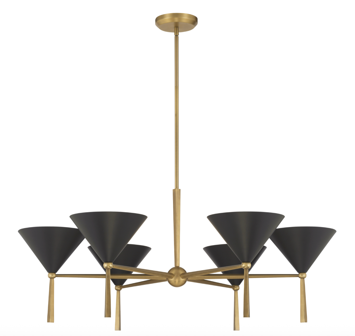 Cortan 36" 6-Light Chandelier