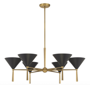 Cortan 36" 6-Light Chandelier
