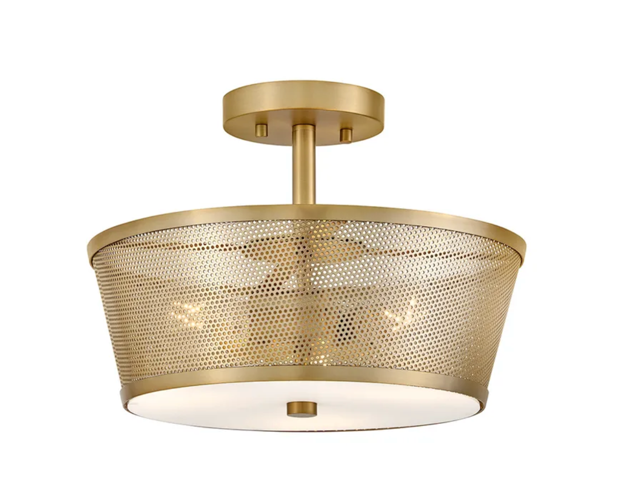 Cash Medium Semi-Flush Mount