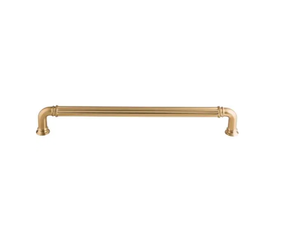 Reeded Appliance Pull 18 Inch (c-c) Honey Bronze