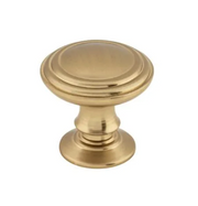 Reeded Knob 1 1/4" - Honey Bronze