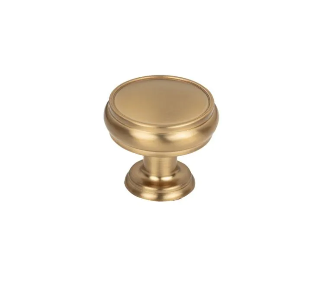 Eden Knob 1 3/8 Inch Honey Bronze