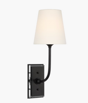Hulton 17" Cordless Single Sconce — Bronze