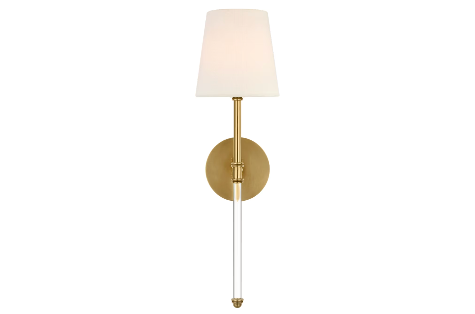 Camille 20" Cordless Sconce — Antique Brass