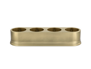 Quad R45 Universal Charging Station – Hand-Rubbed Antique Brass