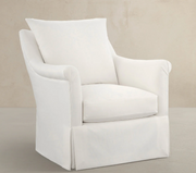 Devin Falls Swivel Chair in Emma Mineral