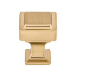 Ascendra Knob 1 Inch Honey Bronze