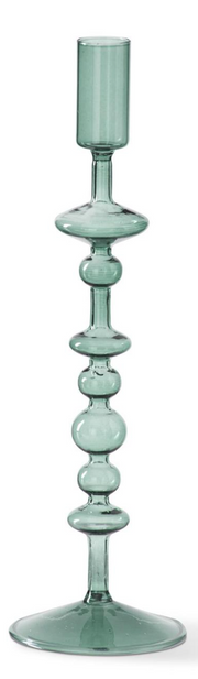 11" Clear Green Taper