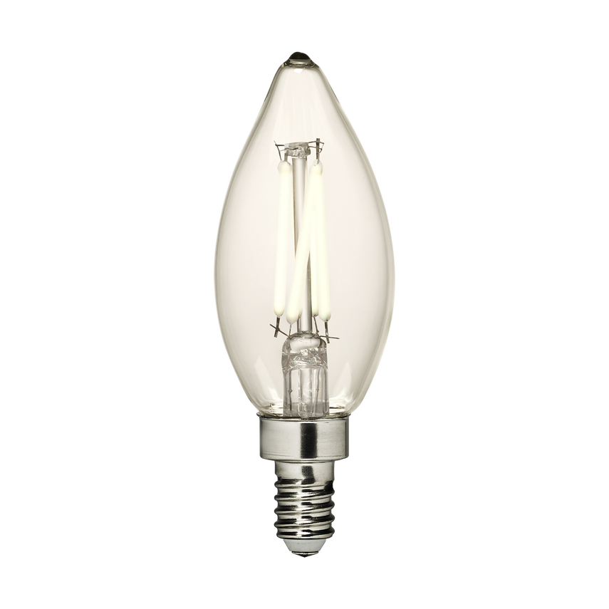 E12 C11 CLEAR 4W 350LM - 2700K