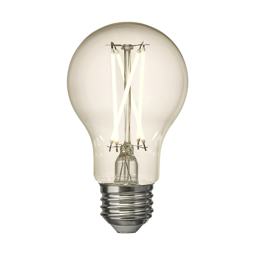 E26 A19 CLEAR 7.5W 800LM