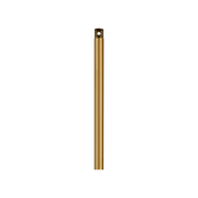 Threaded Fan Downrod 48" Burnished Brass