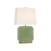 Monique 26" Table Lamp - Silk Green