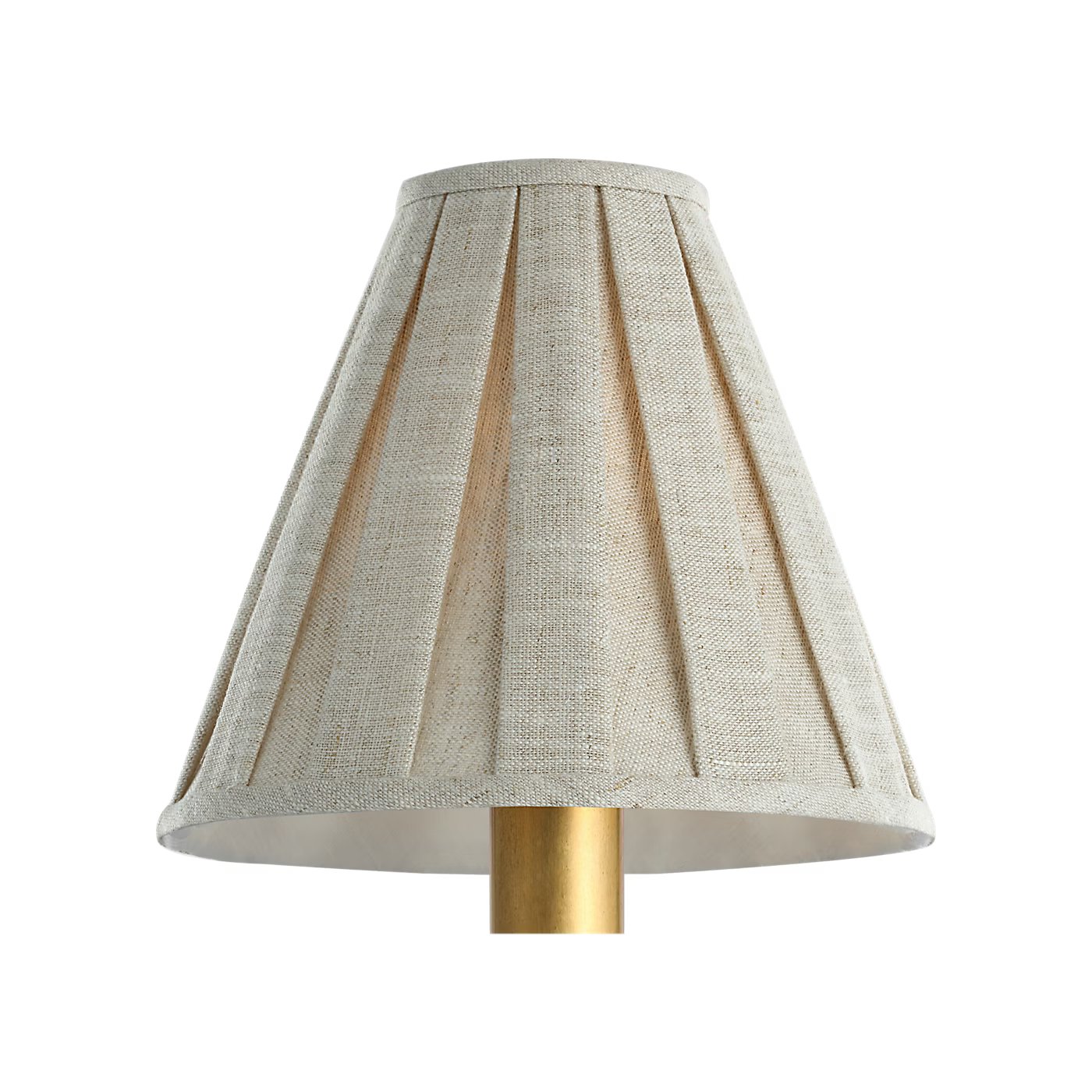 6.5" Box Pleated Flare Shade