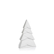 WHITE CERAMIC SNOW TREE