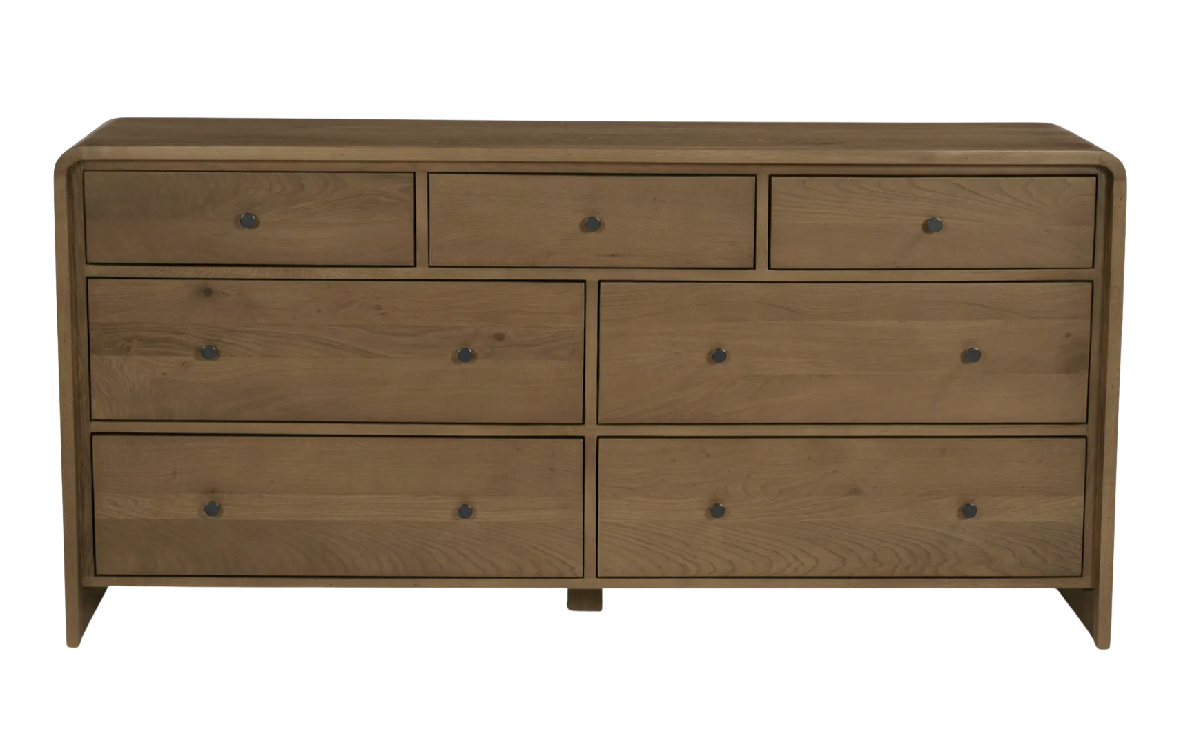 Riley 7 Drawer Dresser Oak