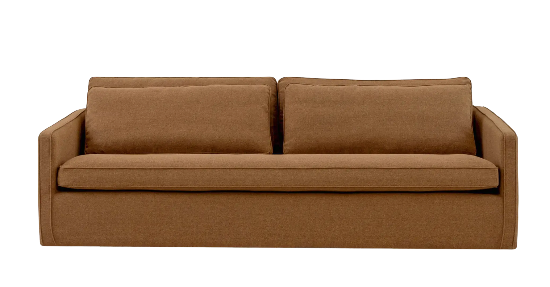 Phoebe Sofa Rust – Brooke's On Main
