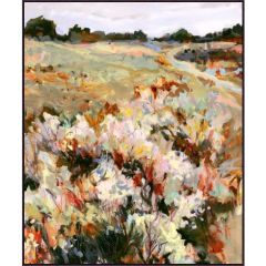 AUTUMN GRASSFIELD ART (51" x 61")
