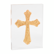 TALL ACRYLIC CROSS PLAQUE