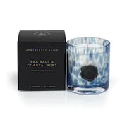 AG OPAL GLASS SMALL CANDLE - SEA SALT AND OCEAN MIST