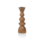 SUKHOTHAI MANGO WOOD TAPER HOLDER (MEDIUM)