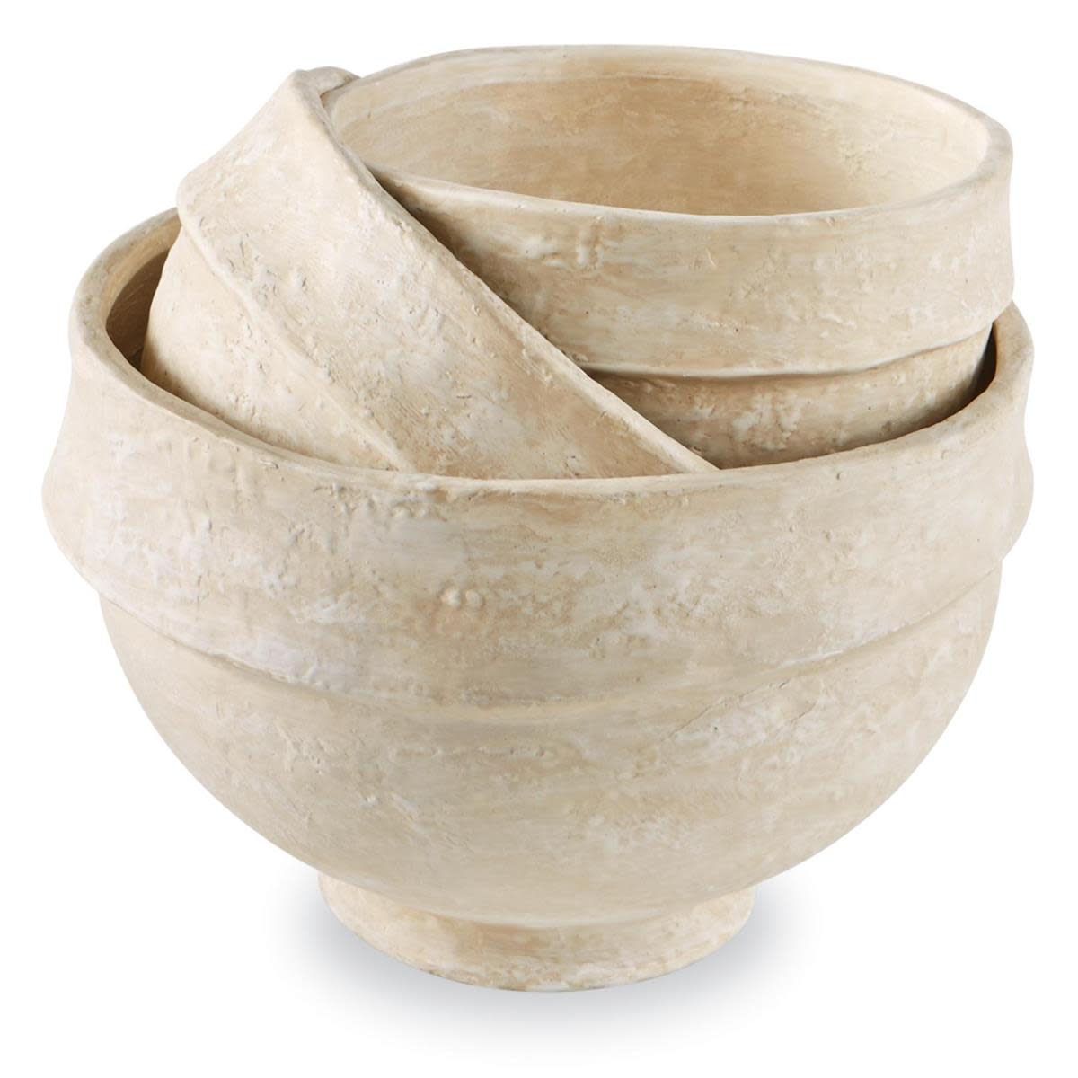 PAPER MACHE BOWL SET