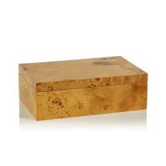 LEIDEN BURL WOOD DESIGN BOX (LARGE)