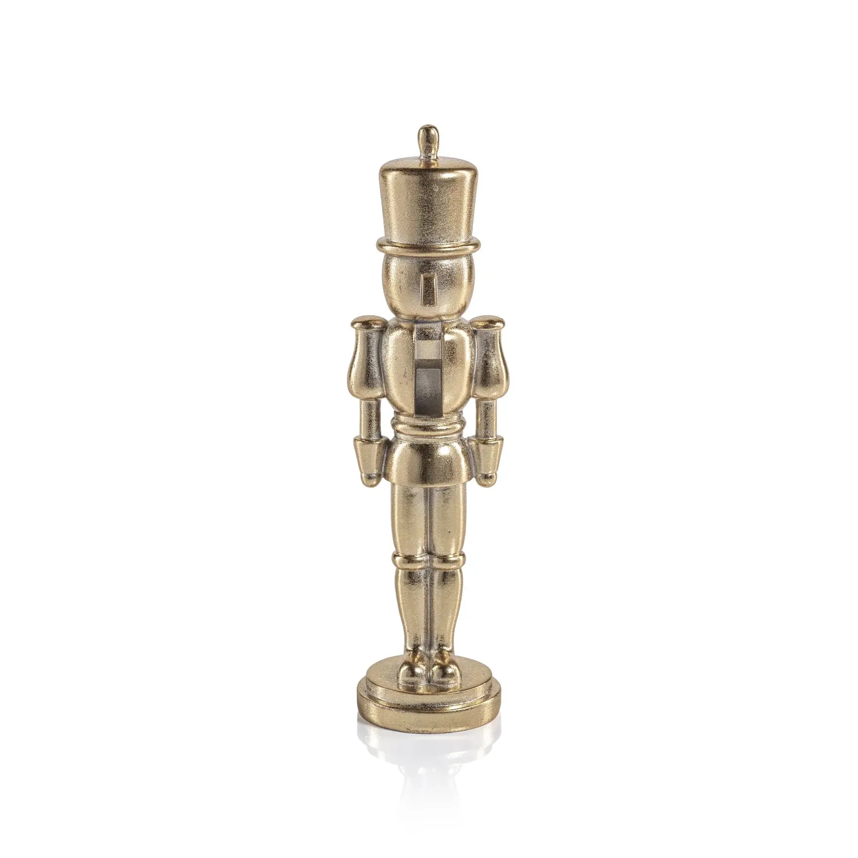 METALLIC DECORATIVE GOLD NUTCRACKER