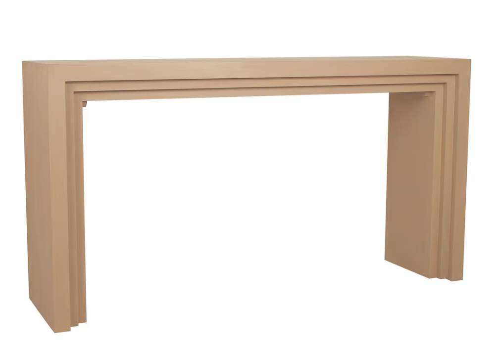 Cascade Console Table - Natural