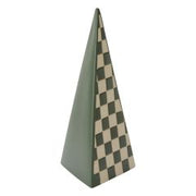 CHECKER TREE FIGURINE