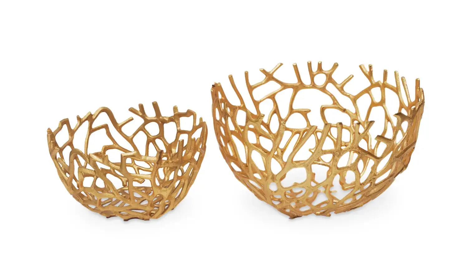 NEST BOWLS GOLD (SET OF 2)